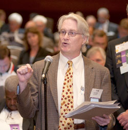 Michael K. Hansen, Ph.D., senior staff scientist with Consumers Union, a nonprofit publisher of Consumer Reports, testifies before AMA Reference Committee E Consumer Reports