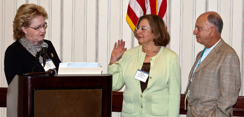 Ferial Alsikafi, M.D. take oath of office