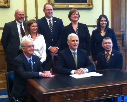 Pence signs bill